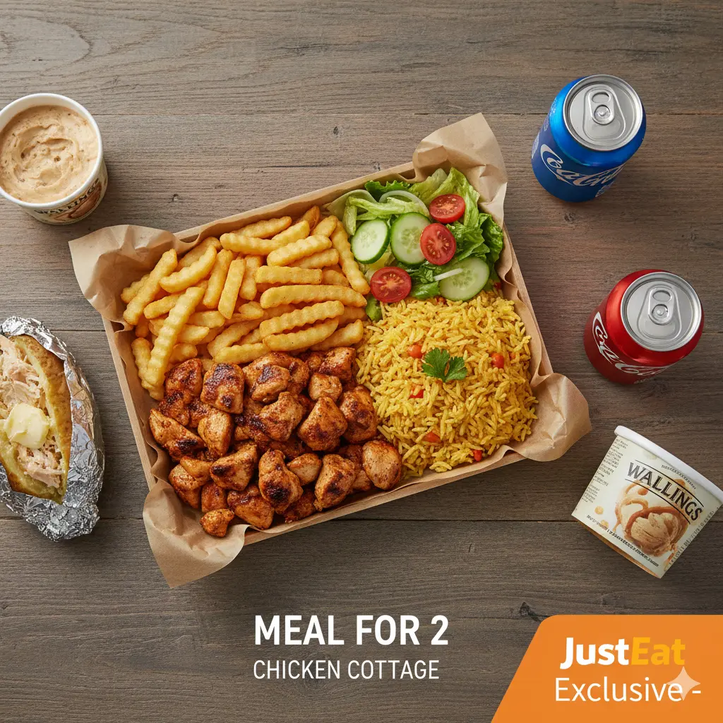 JustEat Exclusive- Meal for 4