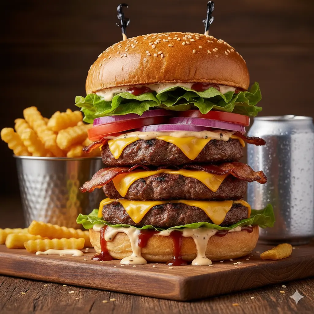 Mountain Burger Meal