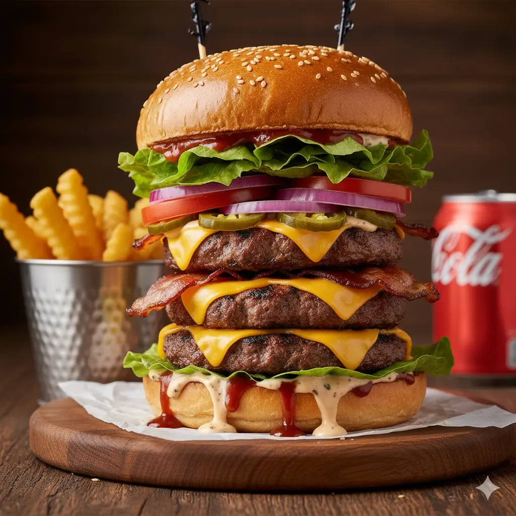 Spicy Mountain Burger