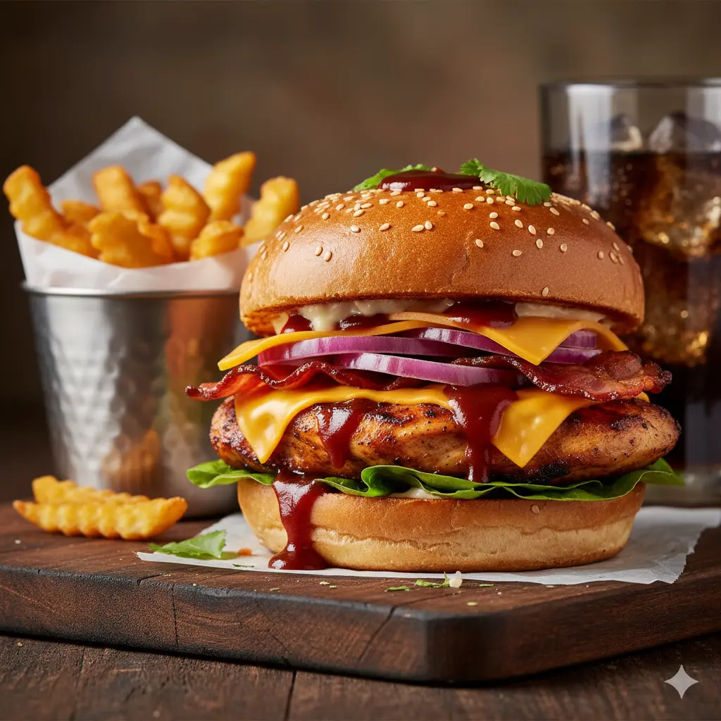 BBQ Chicken Burger
