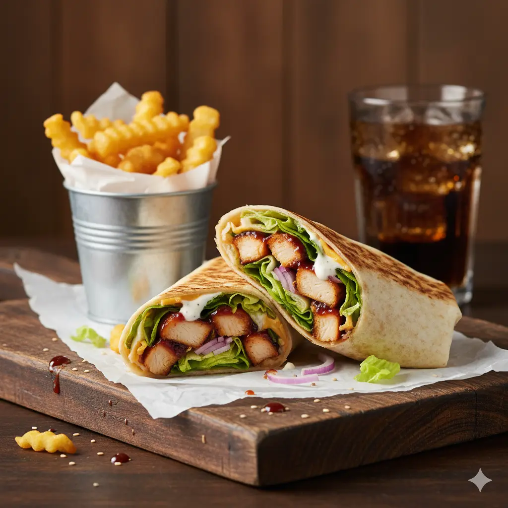 BBQ Chicken Wrap